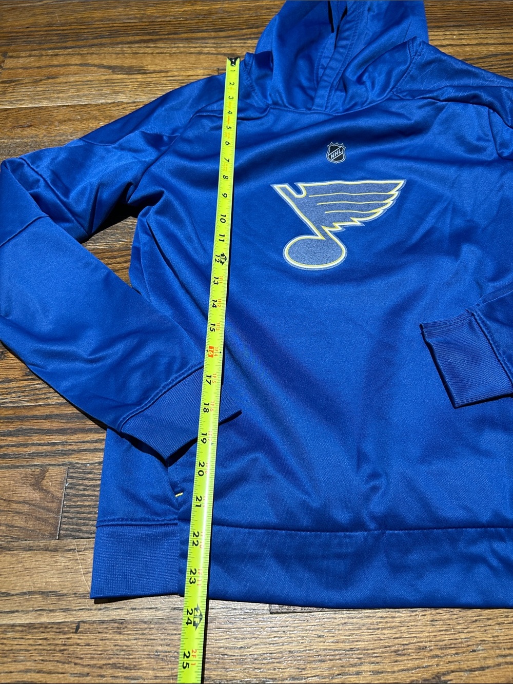 Reebok Blue St. Louis Blues Pullover Hoodie - Picture 2 of 5